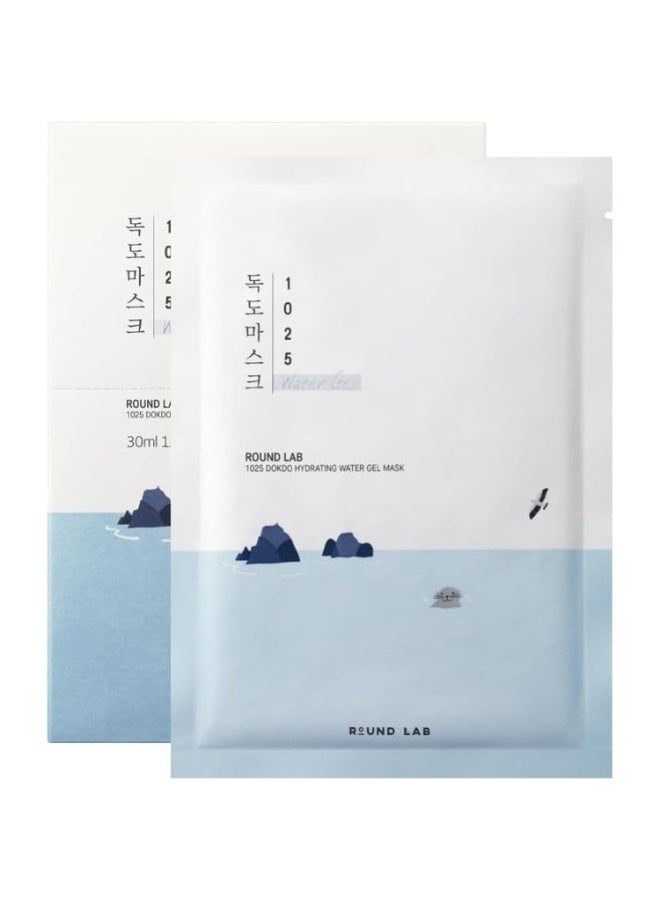 1025 Dokdo Hydrating Water Gel Mask | Soothing & Moisturizing Gel Mask With Deep Sea Water for Sensitive Skin - 30ml