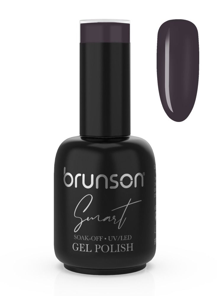 Gel Nail Polish, 15ml Smart Gel Nails Glossy Shine Finish Long Lasting Soak off UV/LED Gel Polish for Nail Art French Manicure Pedicure Salon Quality Chip Resistant Gel Nail Extensions BSM072