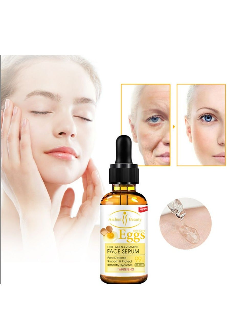 Serum 99% Vitamin E Collagen Face Lifting Smoothing Oil Control Acne Perfecting Primer 30 ml