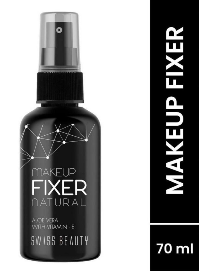 Long Lasting Professional Makeup Fixer Natural Spray With Aloe Vera And Vitamin-E 70ml