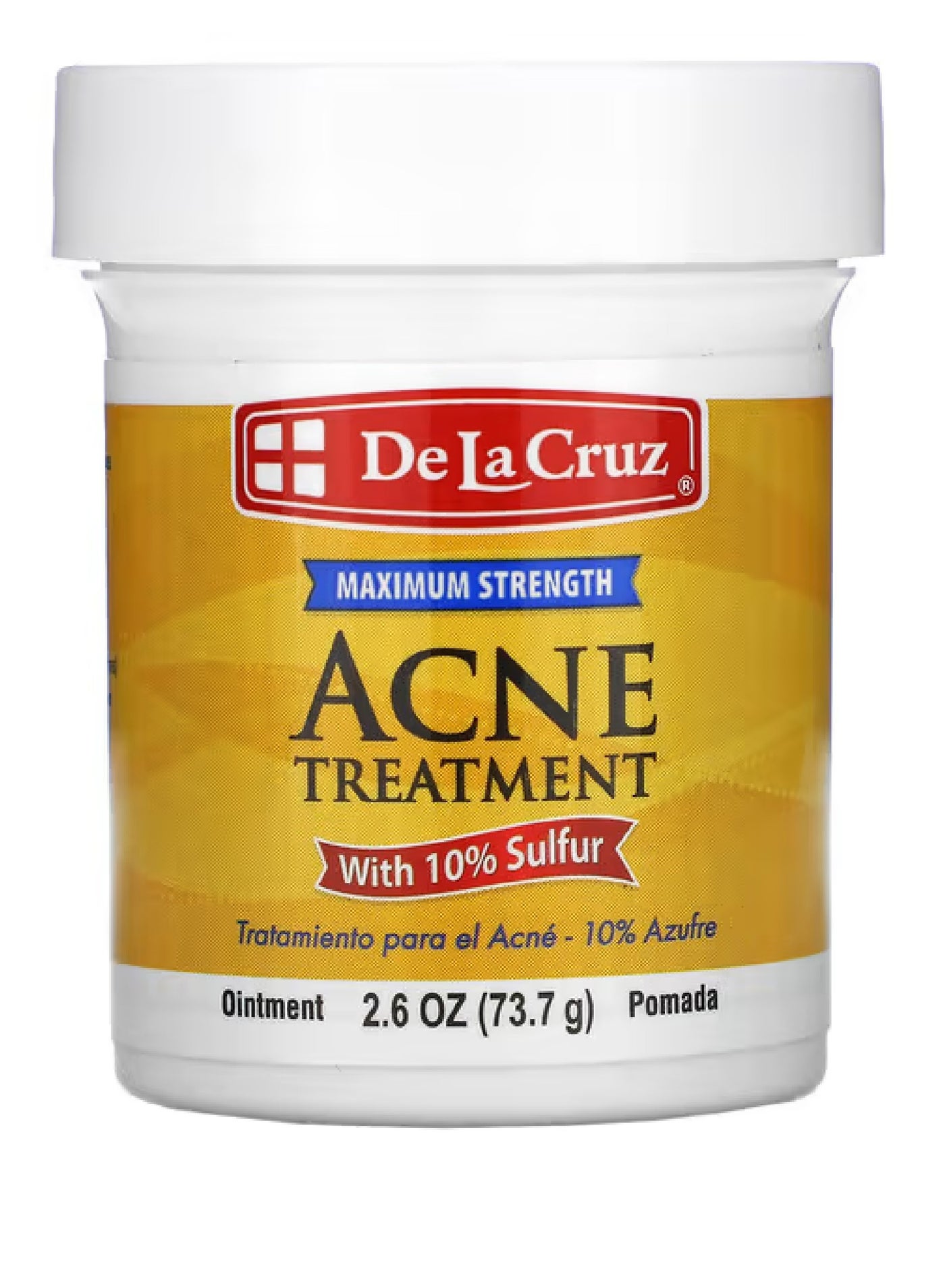 Acne Treatment Ointment with 10% Sulfur(73.7 g)