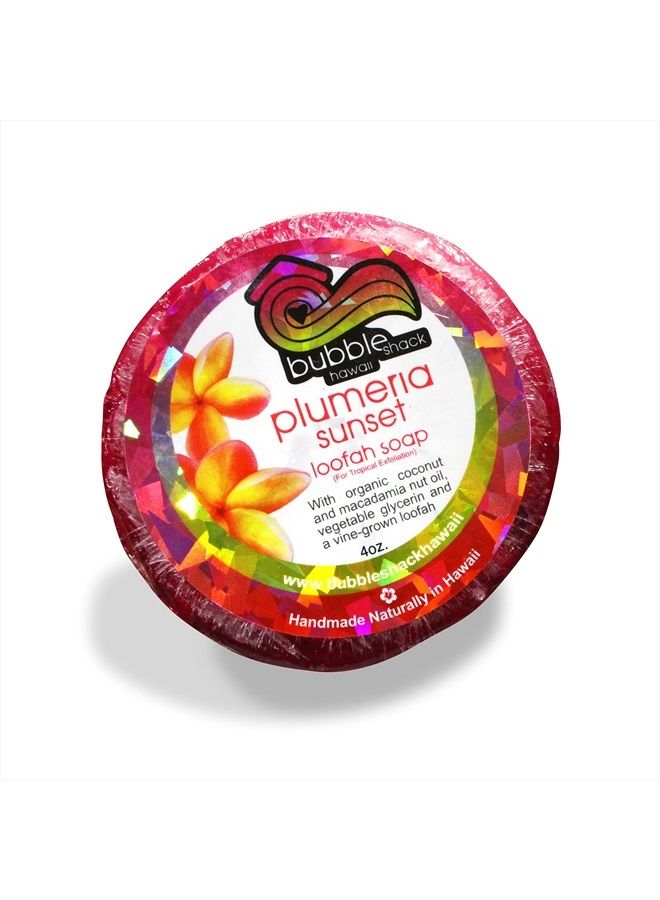 Plumeria Sunset Loofah Soap