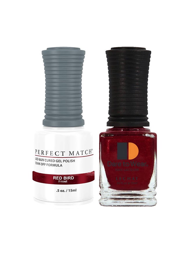 Soak Off Gel Nail Polish UV LED Gel Polish Red Bird PMS33