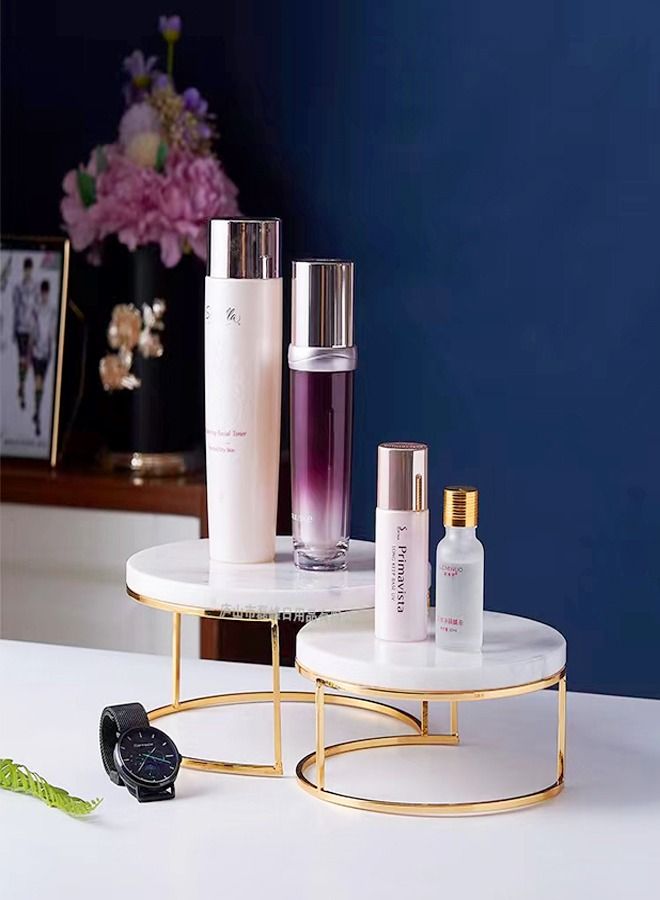 2 Pieces Nordic Style Cosmetic Skin Care Product Storage Rack