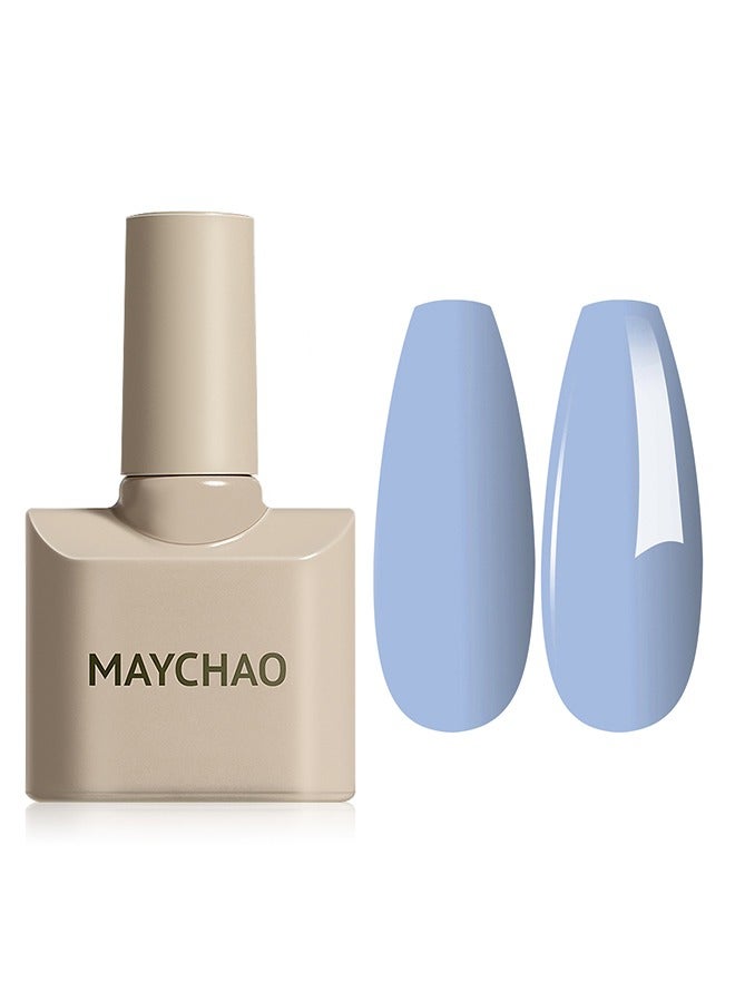 MAYCHAO 15ML CornflowerBlue Gel Nail Polish 1Pc Soak Off UV LED Nail Polish Nail Art Starter Manicure Salon DIY at Home