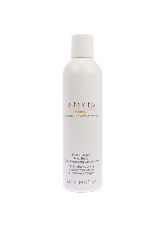 Inula Plus Argan Daily Conditioner - Deeply Nourishes Hair - Provides a Boost of Moisture - Leaves Tresses Silky and Soft - Protects Hair Color - Vegan Formula - Cruelty Free - 8 oz