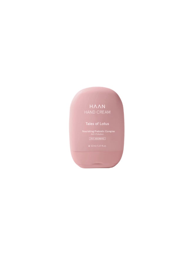 Nourishing Tales of Lotus Hand Cream - Enriched with Natural Extracts to Soften & Smooth Hands, Features a Soothing Floral Aroma (50 ml)
