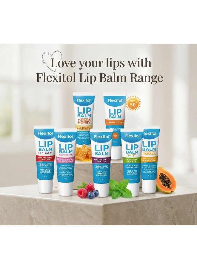 Flexitol Lip Balm Value Pack for Dry Lips Care – 10g (Pack of 3) - image 5