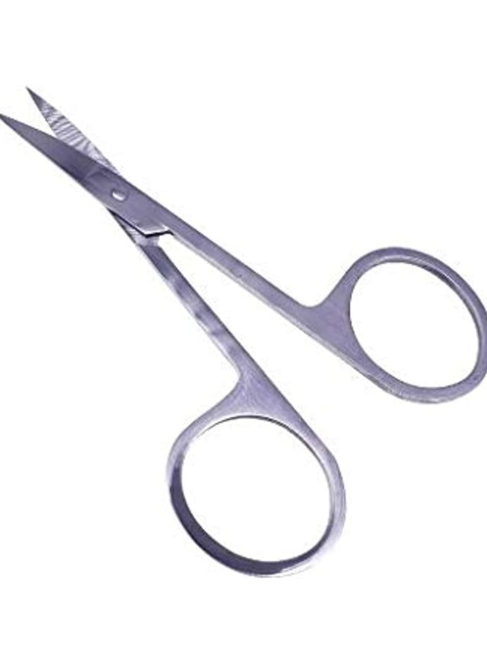 ORiTi Stainless Steel Curved and Rounded Facial Hair Scissors