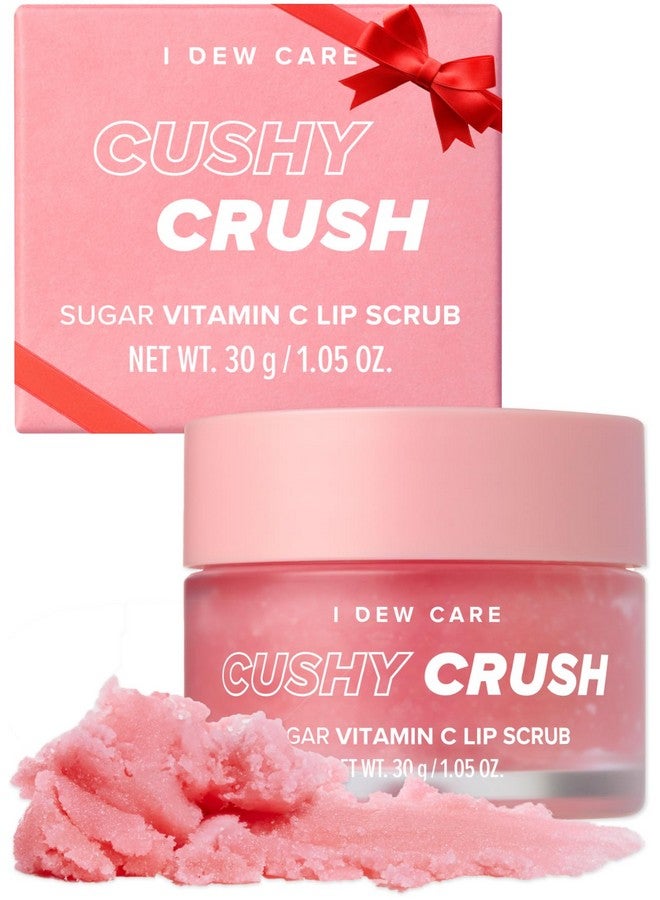 Lip Scrubcushy Crush Sugar Vitamin C Lip Scrub Gentle Exfoliant Sugar Scrub For Dry And Chapped Lips Vegan Crueltyfree Sweet Valentine'S Day Gift 1.05 Oz.