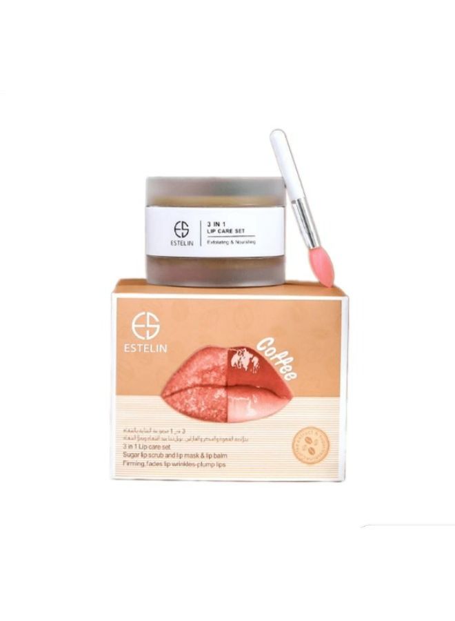 Coffee Sugar lip scrub and lip mask & lip balm 5g