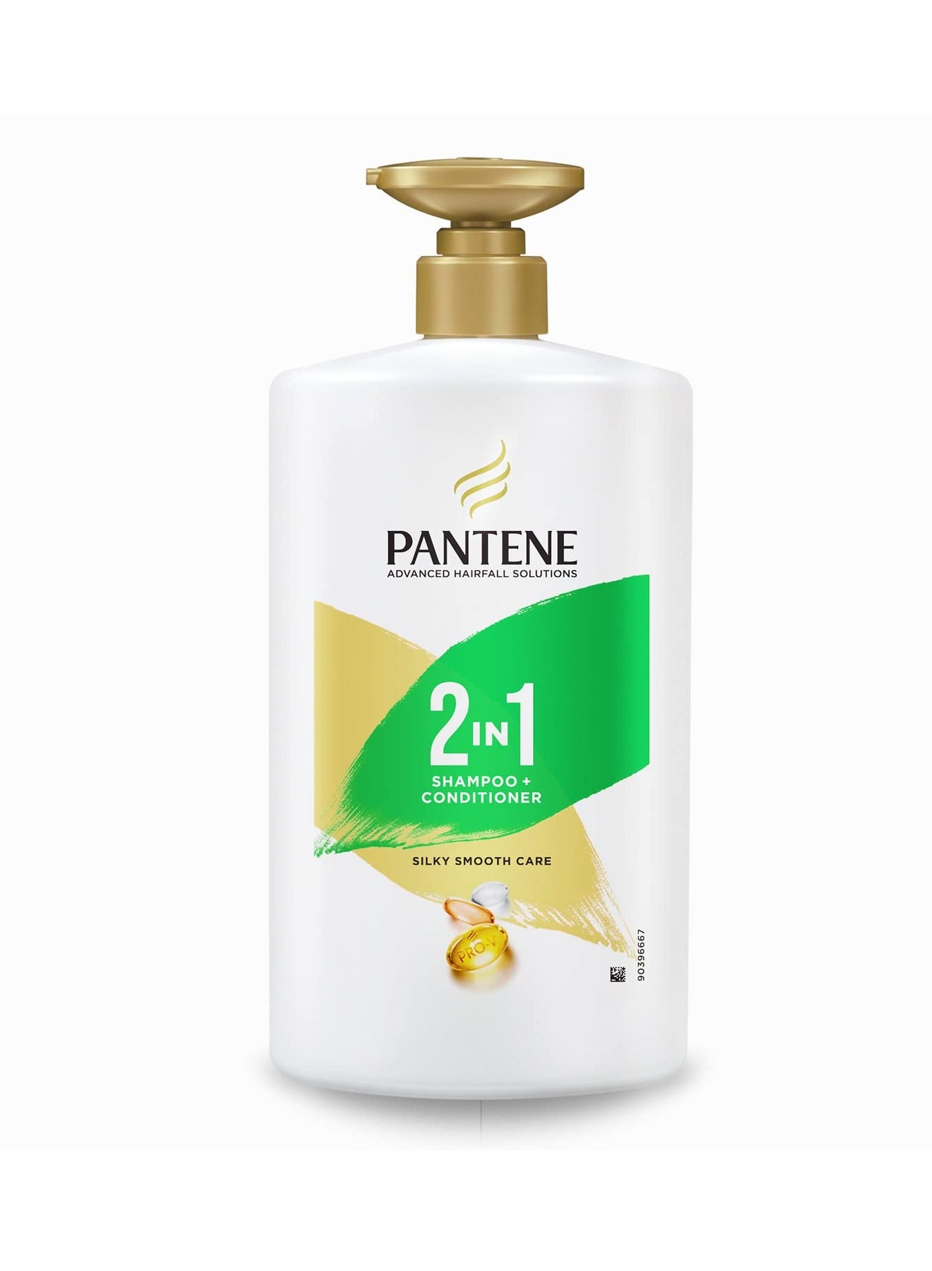 Pantene Advanced Hairfall Solution 2in1 Anti Hairfall Silky Smooth Shampoo Conditioner   1L