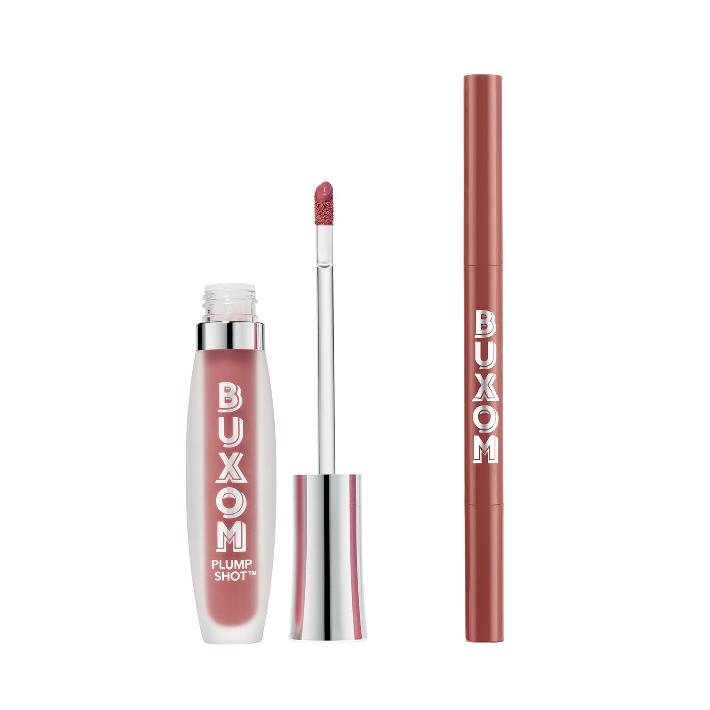 Plumping Lip Kit - Plump Shot™ Dolly + Power Line™ Lip Liner Hush Hush - image 3