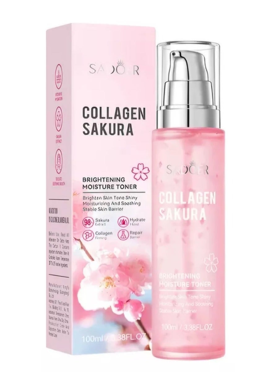 Collagen Sakur Moisturizing Lotion, Skin Tightening Lotion, Moisturizing Skin Cream For Dry Skin