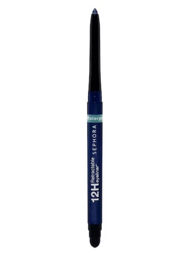 COLLECTION Waterproof 12HR Retractable Eyeliner Pencil 19- Shimmer Navy