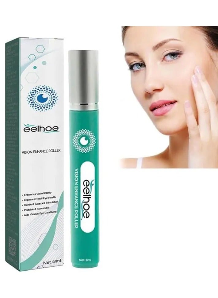 Vision Enhance Roller, Eye Massage Roller, Alleviates Eye Strain, Relieve Eye Strain, Enhances Visual Clarity