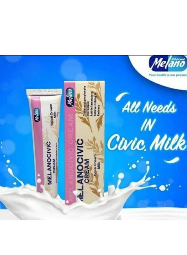 Melano Civic Cream Milk For Skin Lightening 30 g