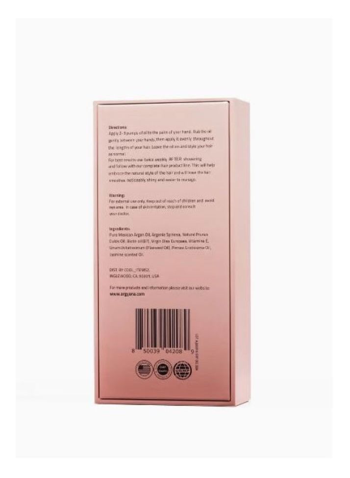 HAIR OIL SERUM JASMINE SCENTED for curly hairs