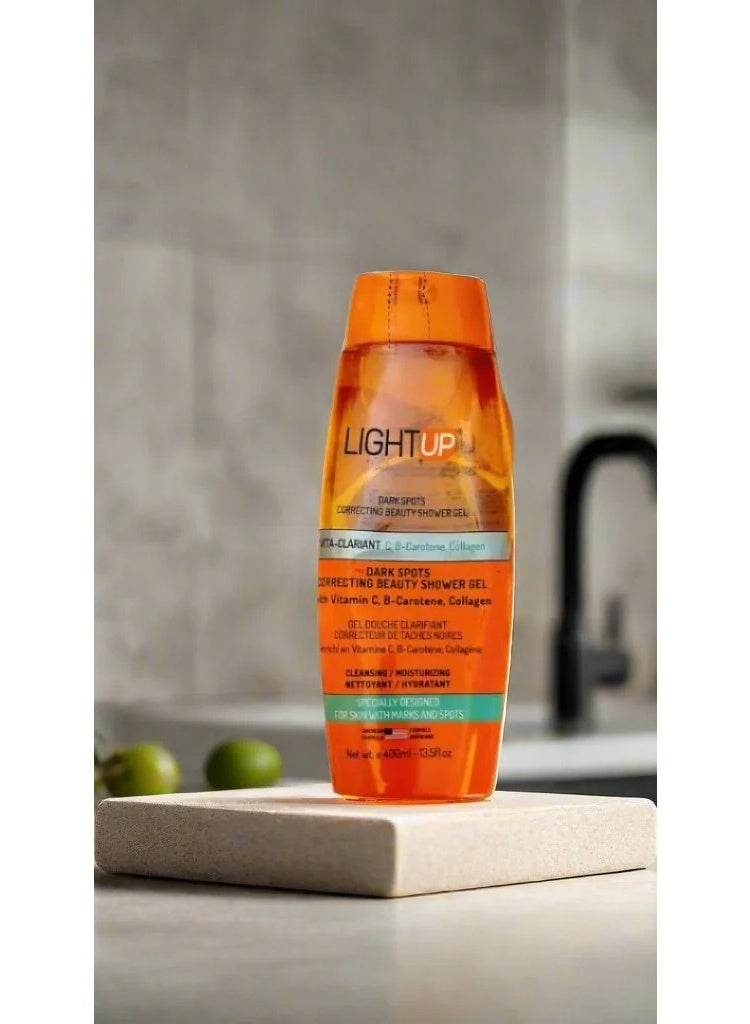 Lightup Dark Spots Exfoliating Correcting Beauty Body Wash 400 ML