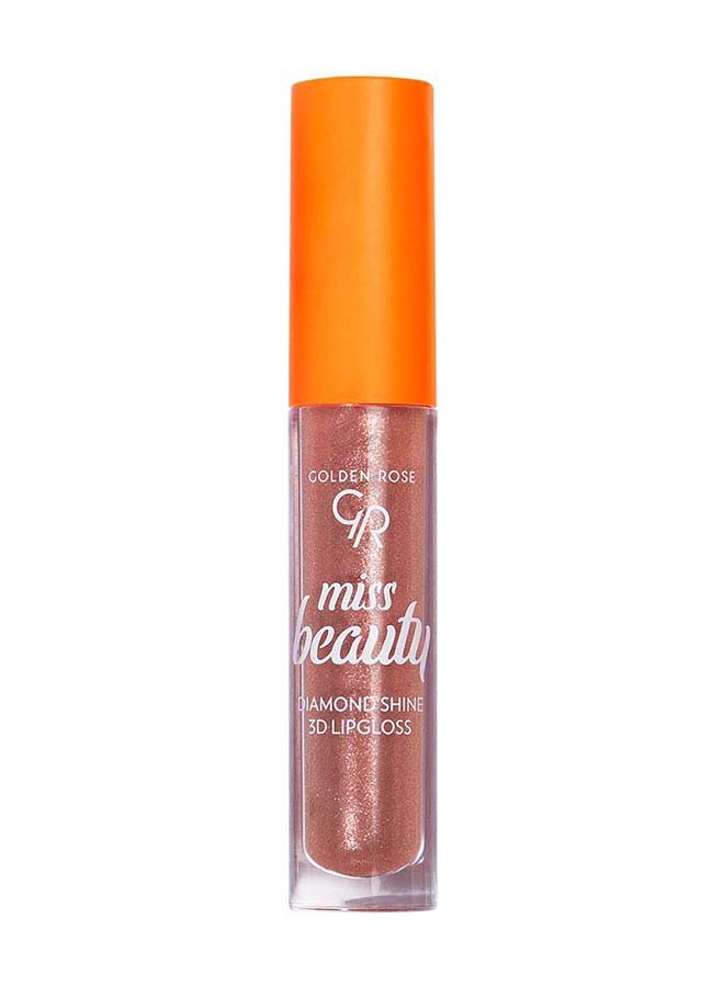 Miss Beauty Diamond Shine 3D Lipgloss No 03 Sun Kissed