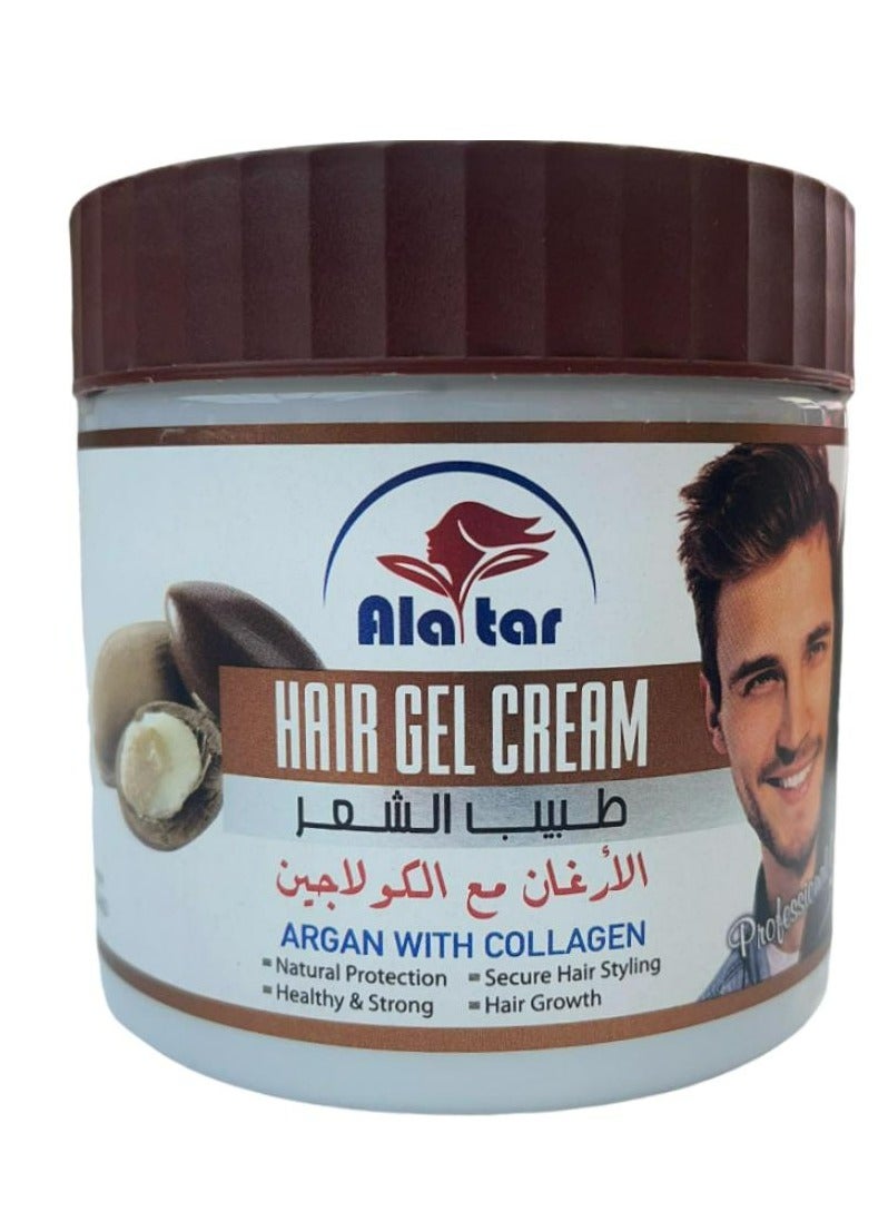 Hair Gel Cream Argan With Collagen