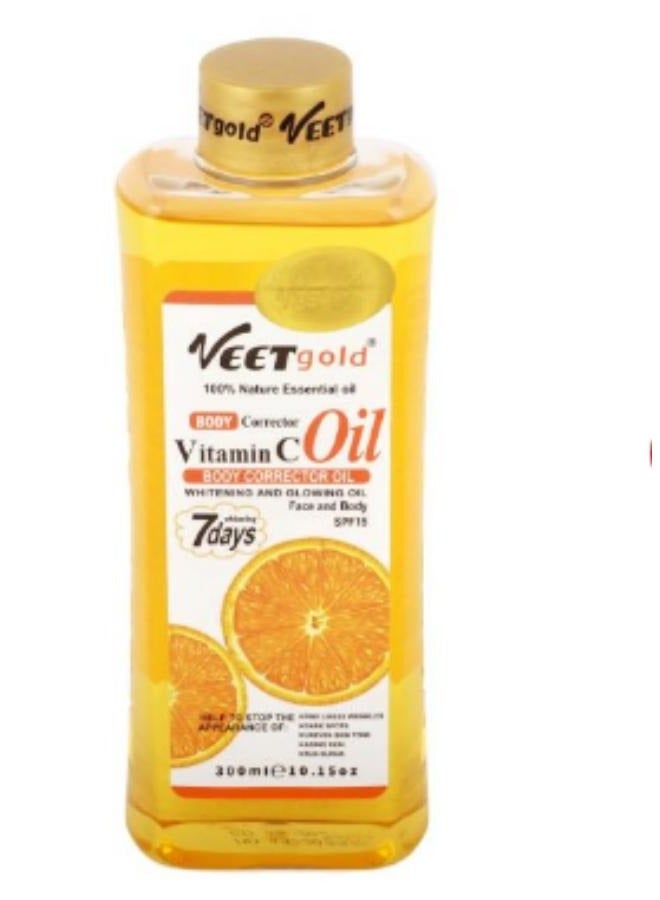 Orange Vitamic C Oil Body Corrector Oil 300 ML