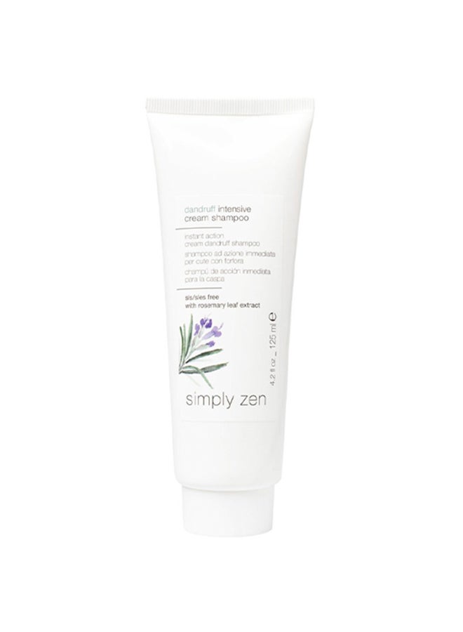 Simply Zen Dandruff Cream Shampoo 125ml – Concentrated Therapy for Severe Flaking, Salicylic Acid, Targeted Treatment for Seborrhea Relief 125ml