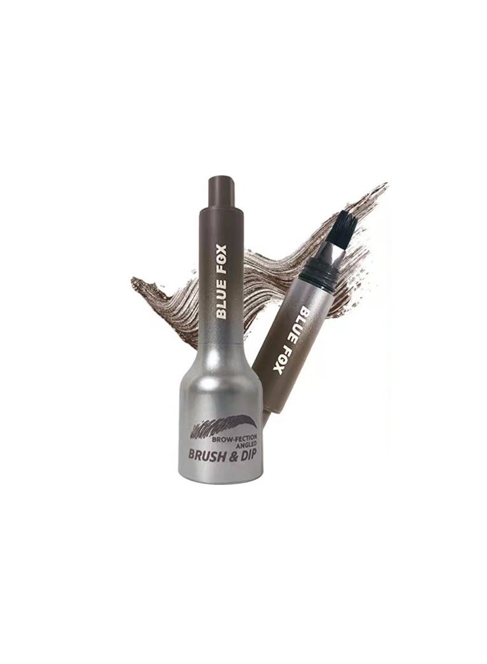 Eyebrow Pen with Angled Brush, Hair-Like Strokes for Natural Shaping and Filling, Long-Lasting Quick-Dry Waterproof Brow Pencil