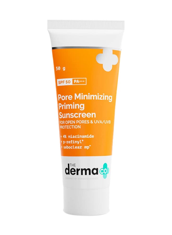Pore Minimizing Sunscreen I With SPF 50 And PA++++ , with Niacinamide, 50g