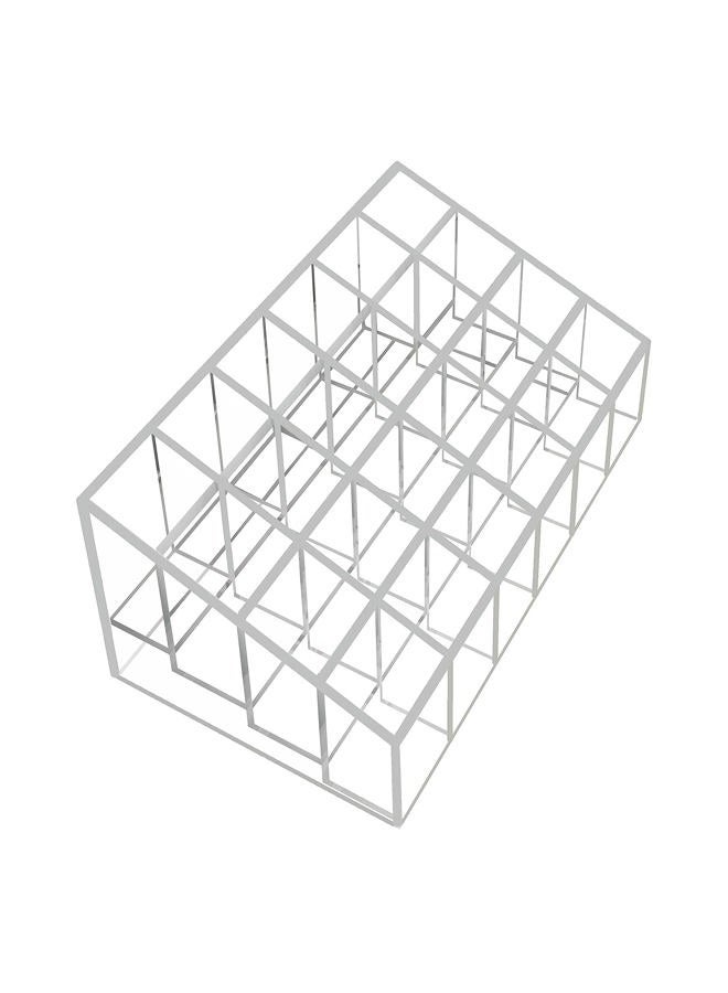24 Slot Clear Lipstick Holder - Lipstick Organizer for Bottles