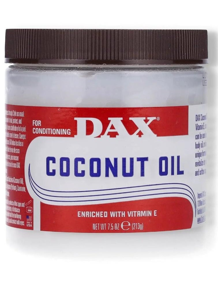 Coconut Oil Enriched with Vitamin E for All Hair Types 213g