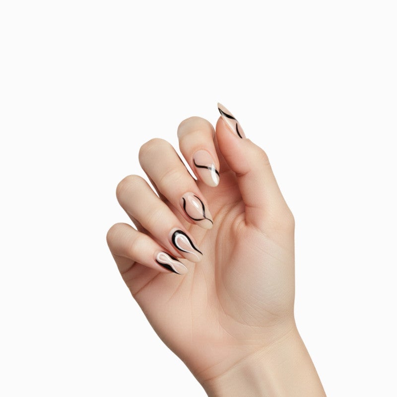Pre-Glued Tips Sunset Orange - image 2
