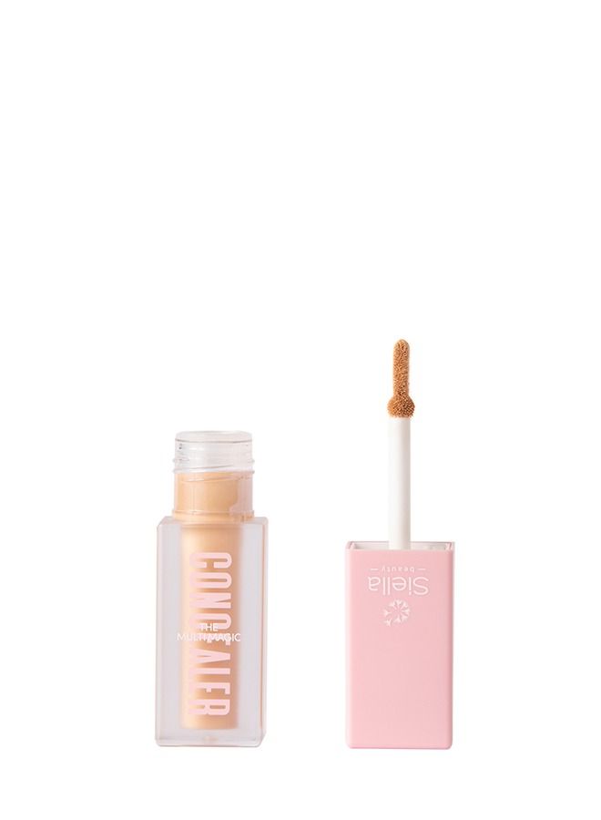 The Multi Magic Lightweight High Coverage Creamy Concealer To Conceal, Brighten, Highlight, and Contour Desired Areas On The Face W1