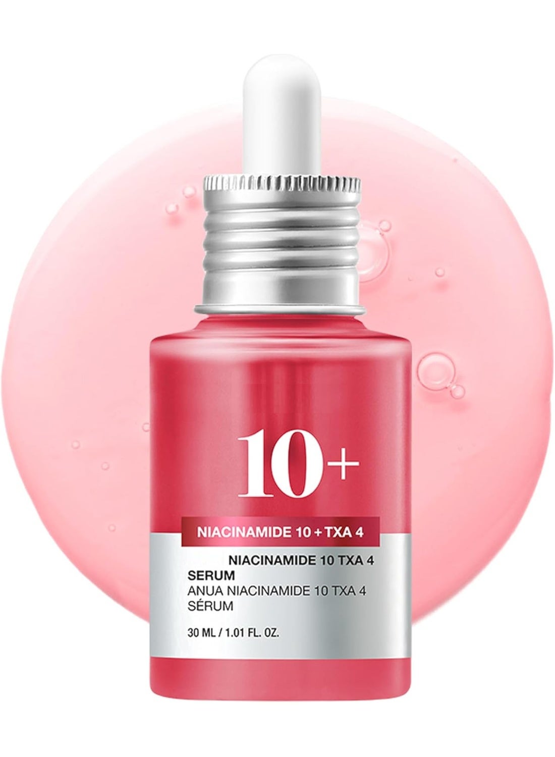 10+ High-Potency Serum with Niacinamide & Tranexamic Acid – Fades Dark Spots, Minimizes Pores & Enhances Glow (30ml)