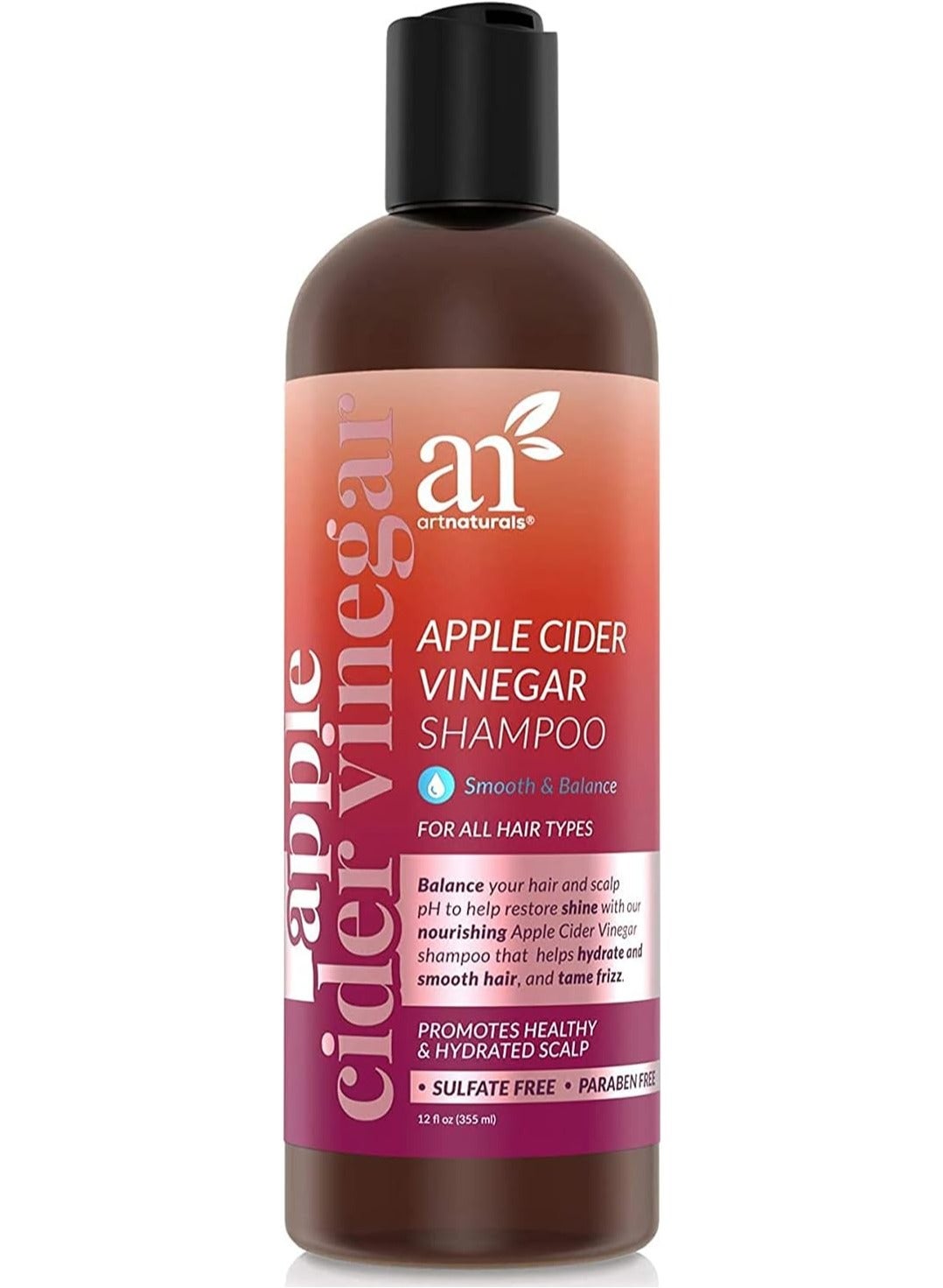 artnaturals Apple Cider Vinegar Shampoo 12 oz 355ml