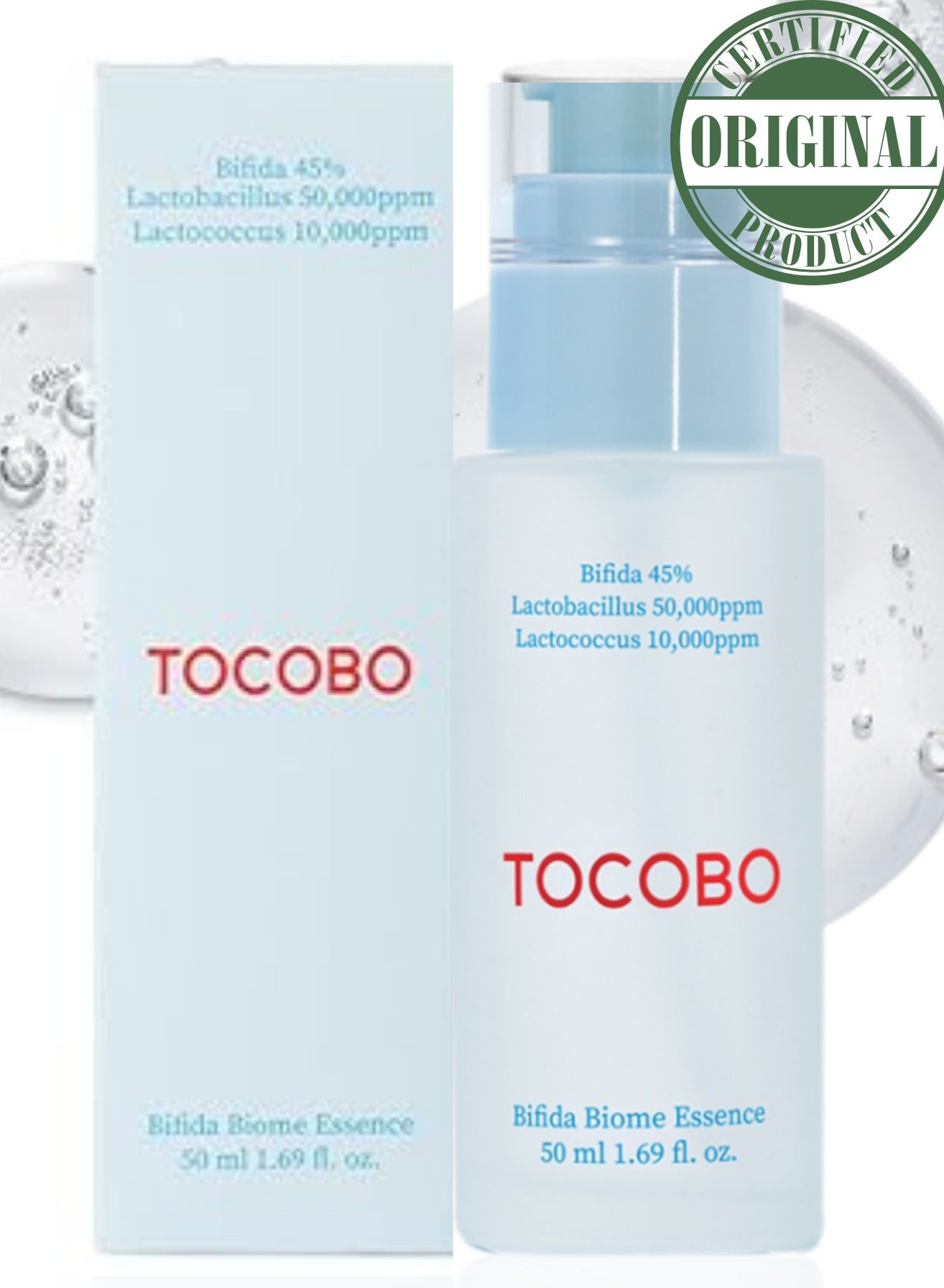 TOCOBO Bifida Biome Essence for Strengthening, Hydration & Daily Skin Resilience