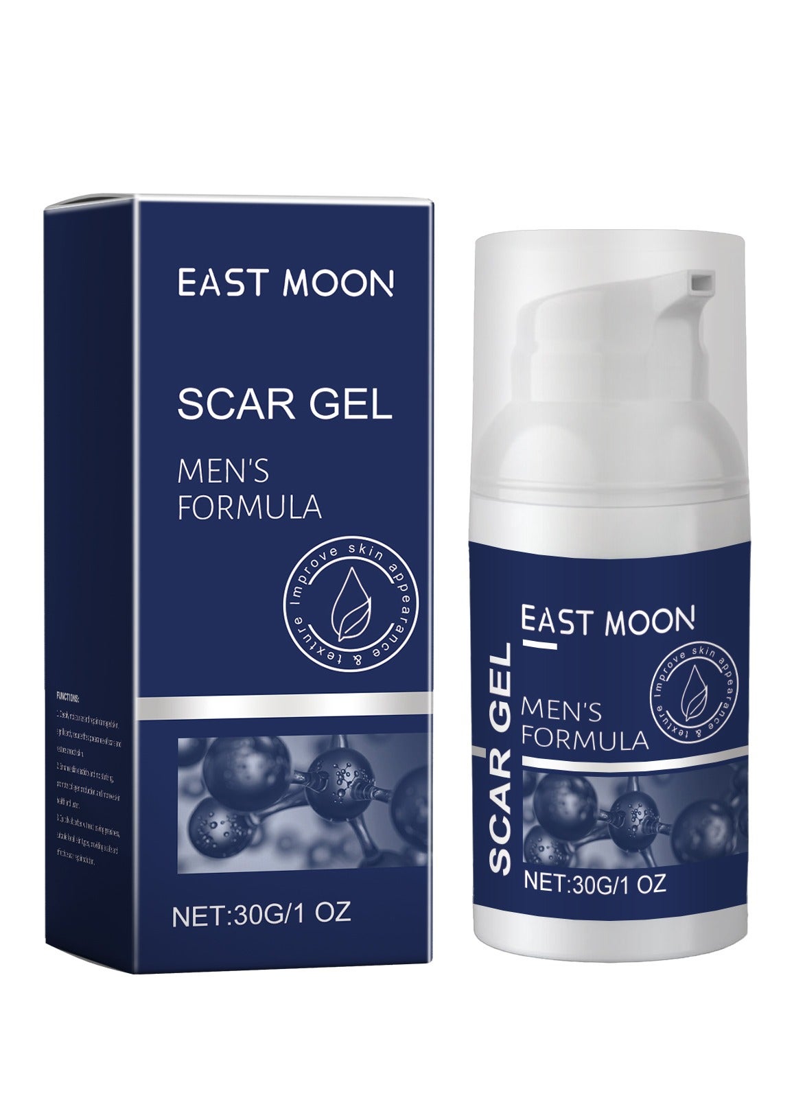 EAST MOON 50g men scar gel moisturizing nourishing scar reducing skin smoothness restoring caring gel for men