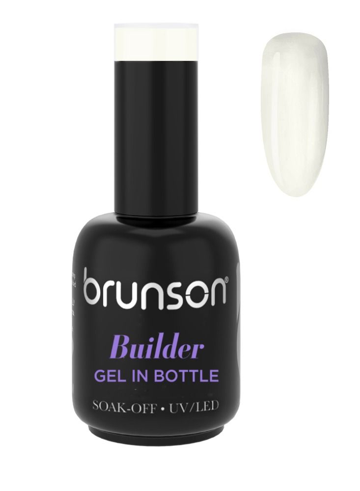 Builder Gel, 10 in-1 Builder Gel In A Bottle 18ml Soak Off UV/LED Hard Gel for Nail extension Builder Base Gel Nail Polish for Long lasting Fake Nails Manicure Strong Nails Tips for Nail Art