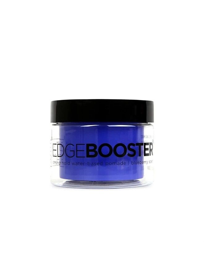Edge Booster Strong Hold Water-Based Pomade 3.38oz - Blueberry Scent