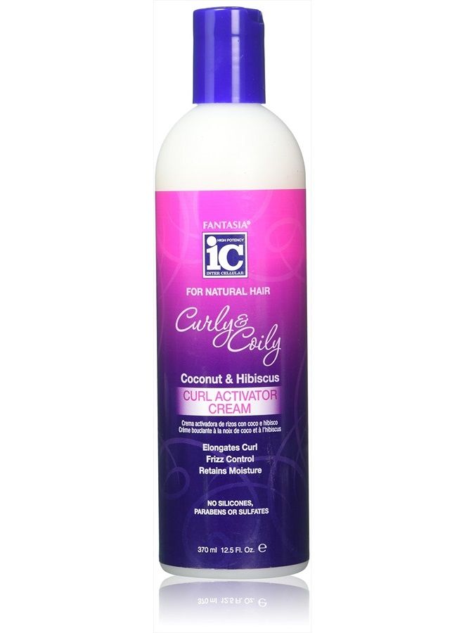 Curly & Coily Curl Activator Cream, 12.5 Oz