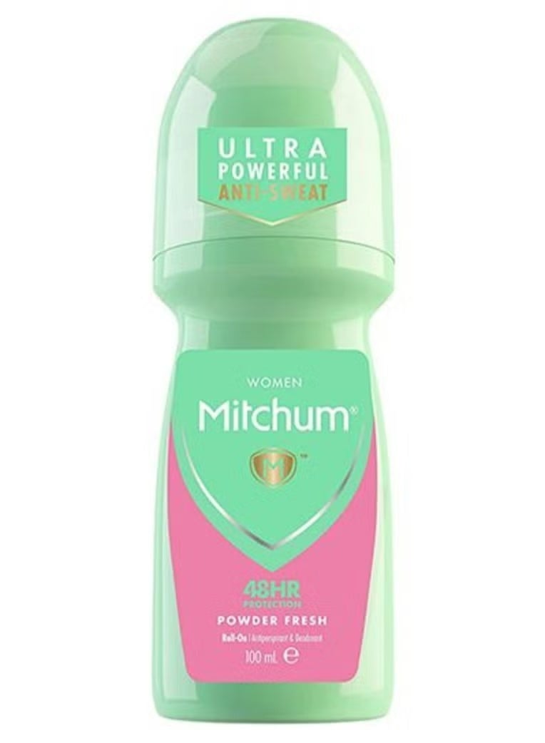 Powder Fresh Women Roll-On 48HR Protection Deodorant & Antiperspirant 100 ml