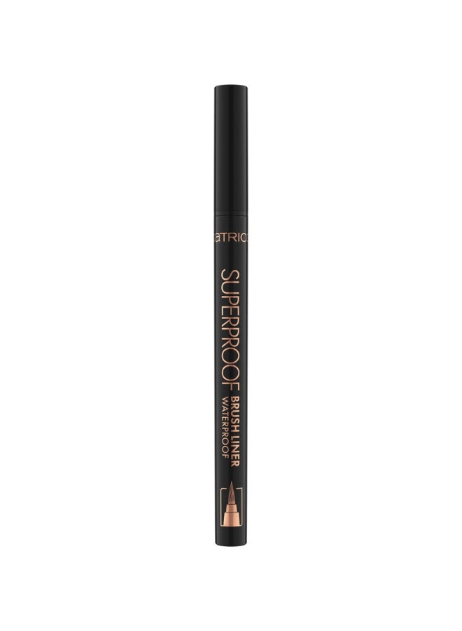 Superproof Brush Liner Waterproof 010 Midnight Black - image 2
