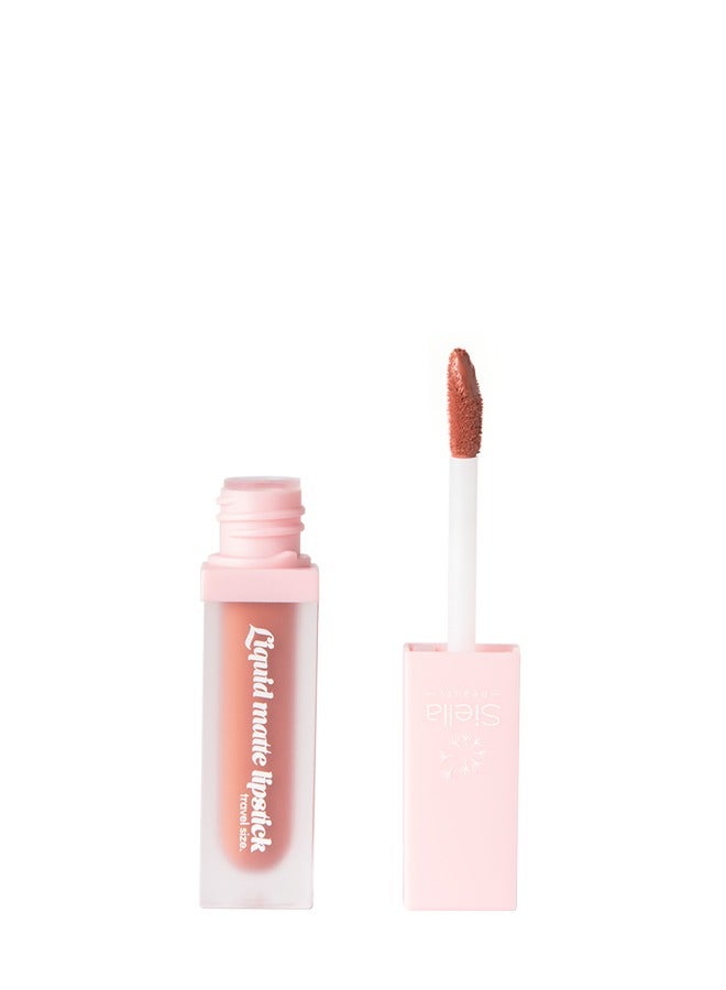 Zee Travel Size Waterproof Liquid Matte Lipstick Upto 12hr Wear Made In Italy