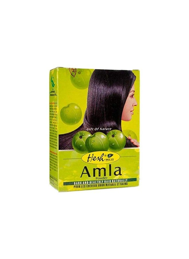 Herbal Amla / Indian Gooseberry Powder For Dark & Healthy Hair Naturally 100 Gms Hesg By Hesg