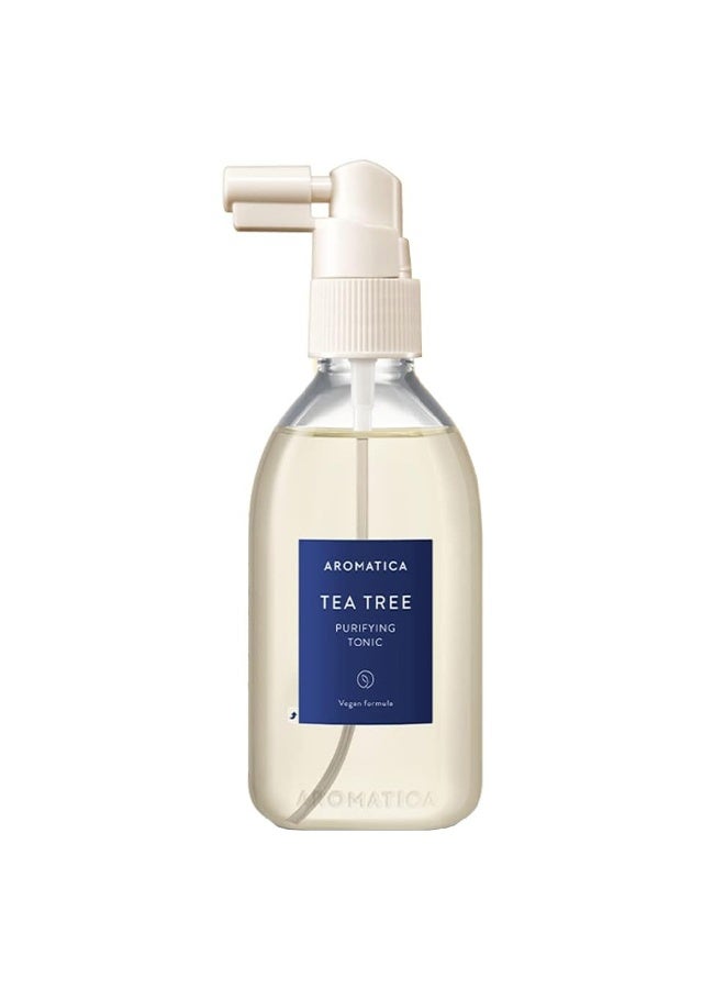 Tea Tree Anti-Dandruff Purifying Hair Tonic For Oily Scalps 100ml