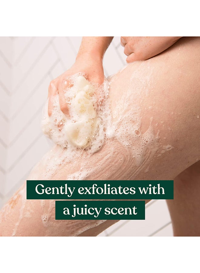 Strawberry Shower Scrub Body Exfoliator – Gently Buffs Away Dead Skin Cells, Leaves Skin Soft & Smooth, Sweet Fruity Scent, Made with 87% Natural Ingredients, Vegan & Recyclable Packaging, 200ml - image 2