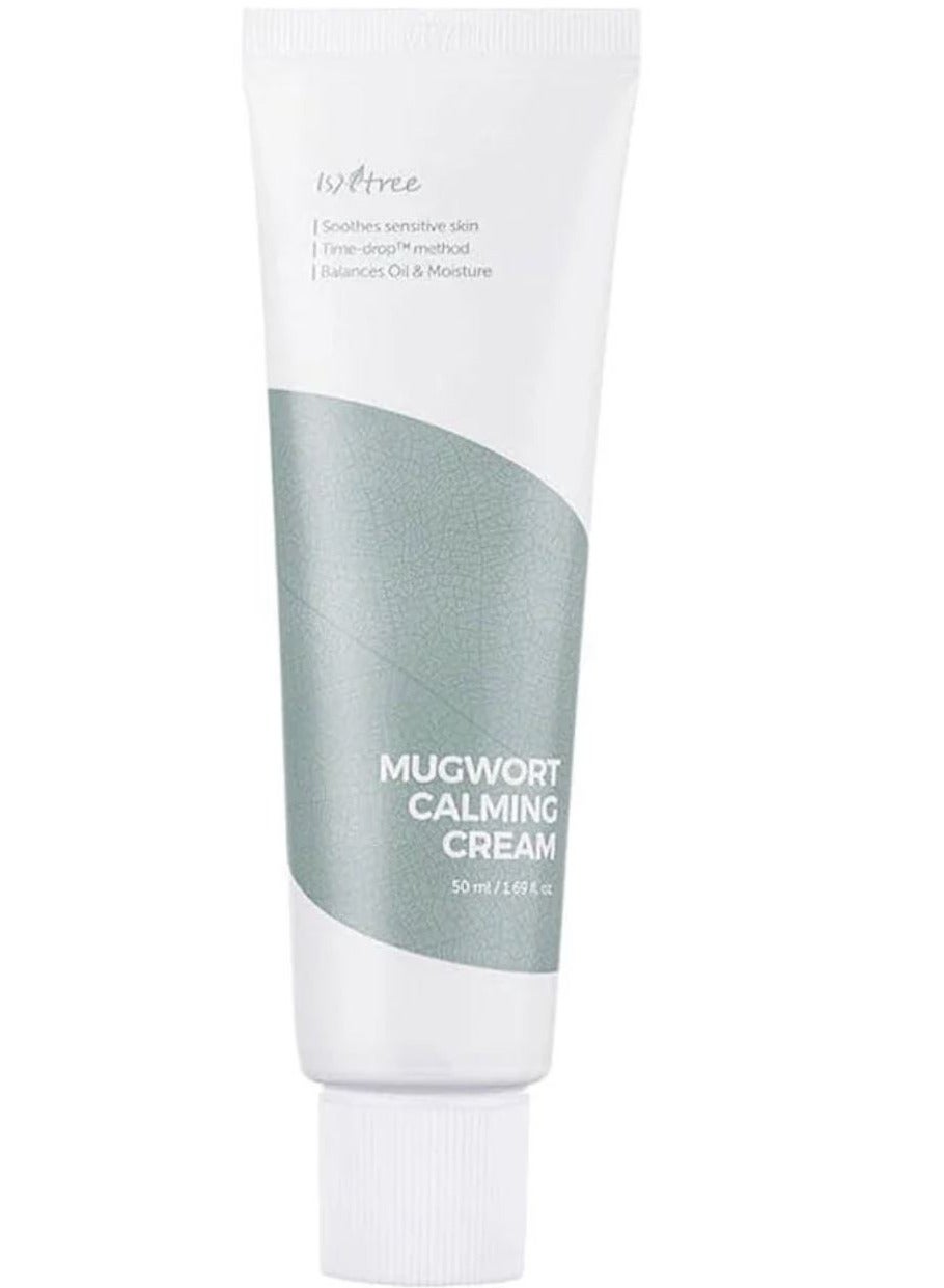 Mugwort calming cream 50ml 1.69 fl.oz | Soothes ensitive skin | Balances oil and moisture