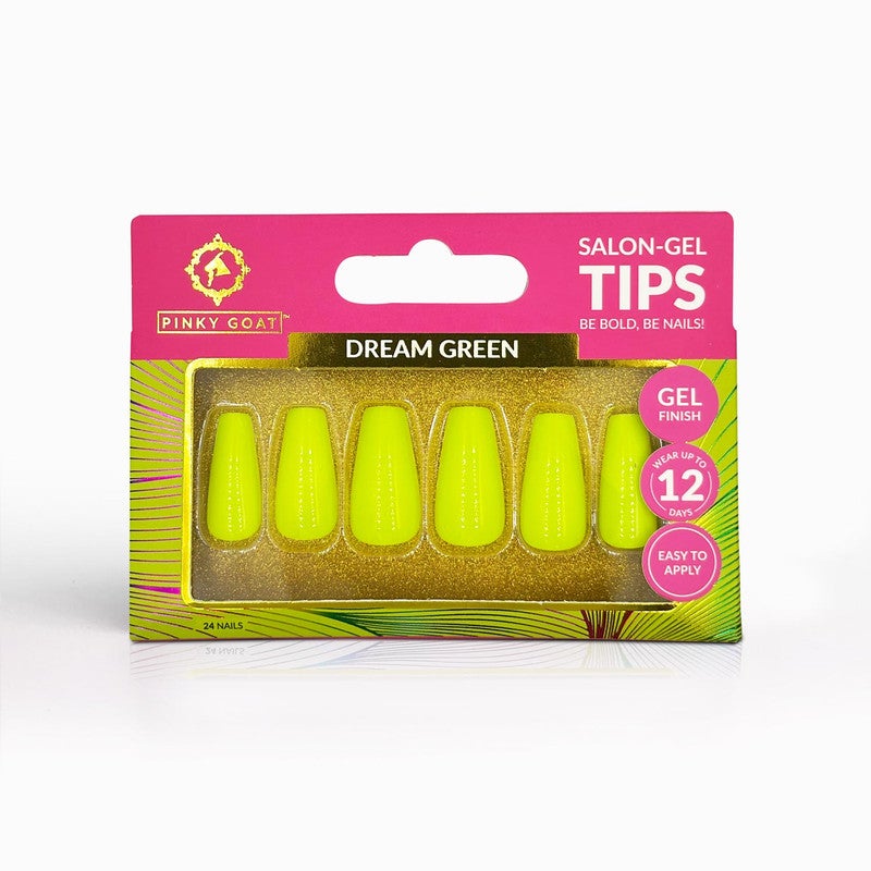 Salon Gel Tips Dream Green