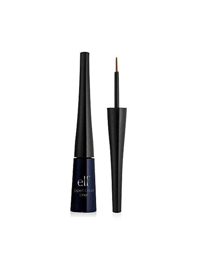 Liquid Eyeliner, High-pigment Liquid Eyeliner With Extra-Fine Brush Tip, Easy Glide Smudge-proof Formula, Midnight