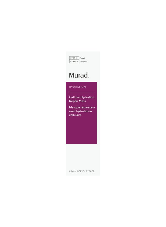 Murad Cellular Hydration Repair Mask 80ml – Overnight Recovery for Damaged Barriers, Peptides & Bilberry, Nourishing Mask for Extreme Dryness Relief 80ml - image 2